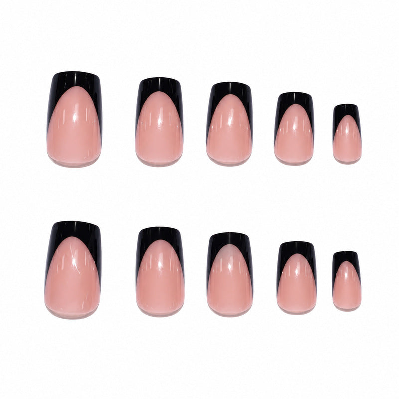 Premium Artificial Nails with Stylish Design Bowlift