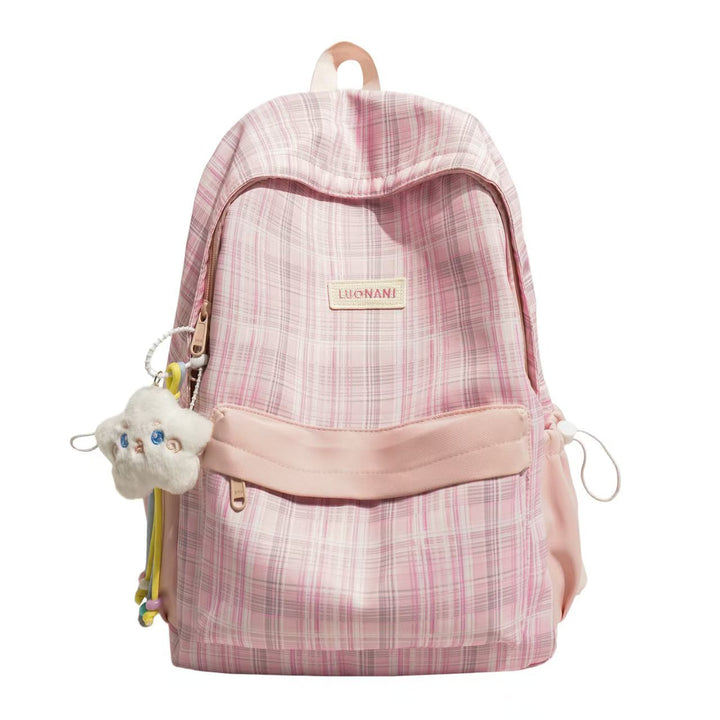 Classic Plaid Backpack Bowlift