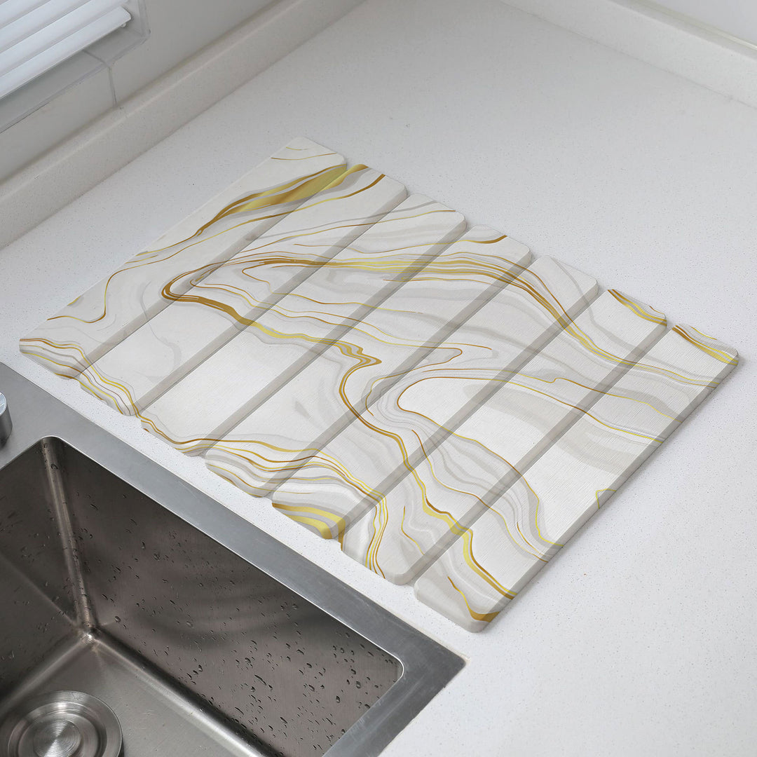 Elegant Kitchen Drying Mat