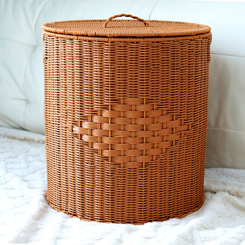 Women storage box made of braided material Bowlift