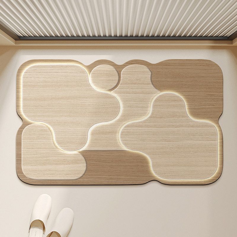 Abstract Non-Slip Area Mat