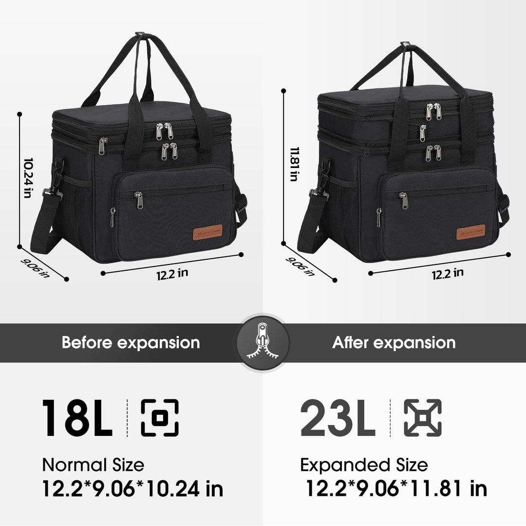 Women Insulated Picnic and Food Bag Bowlift