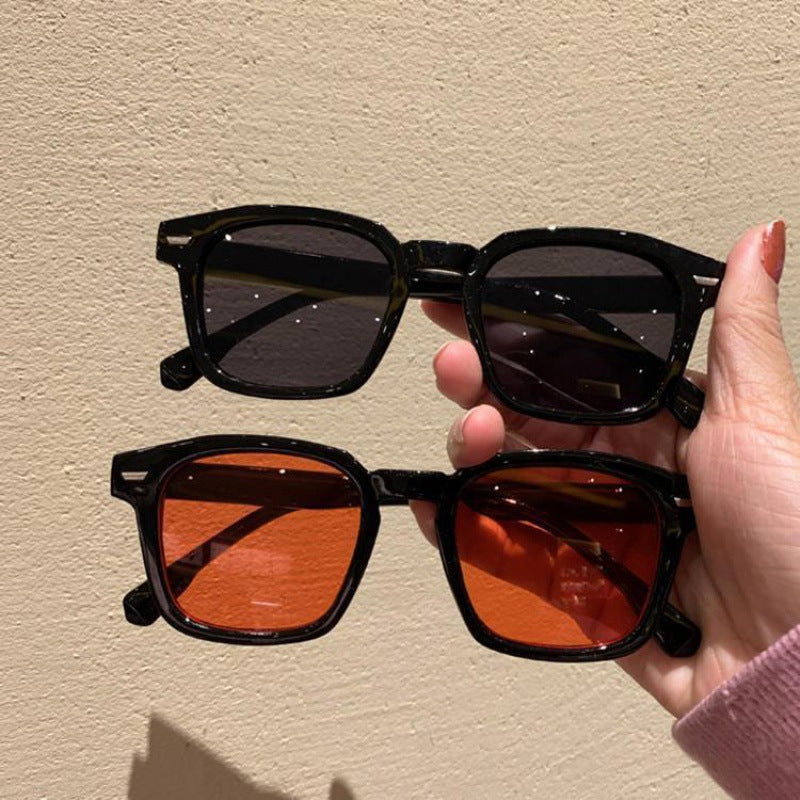 Transparent Frame Square Sunglasses Bowlift