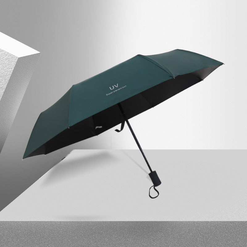 Women's Folding Umbrella with Elegant Feather Design Bowlift