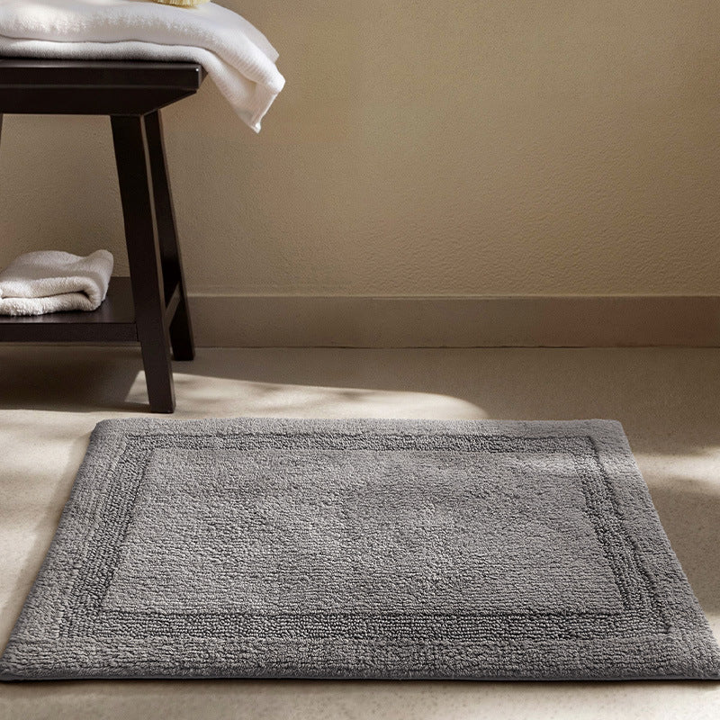 Soft Textured Round Bath Mat Bowlift