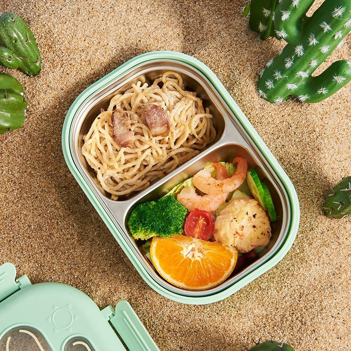 Cute Cactus-Themed Snack Storage Container