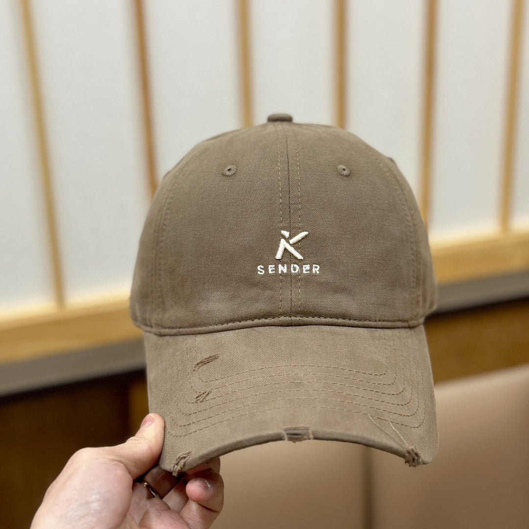 Men's Casual Distressed Baseball Cap Bowlift 1784270777