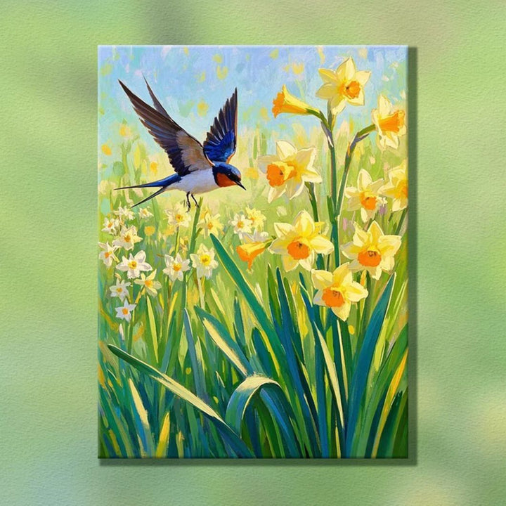 Nature-Inspired Decorative Canvas Art Bowlift
