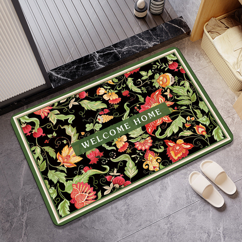 Luxurious Bathroom Floor Mat Bowlift