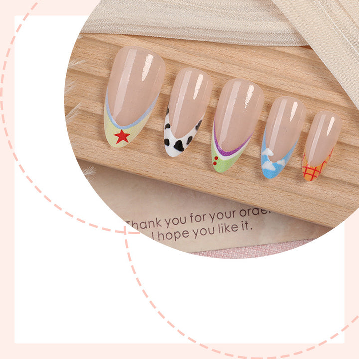 Creative Artistic Press-On Nail Collection Bowlift