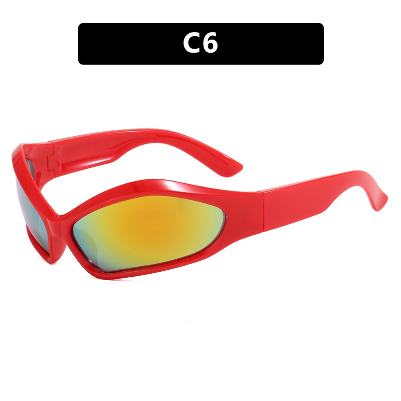 Women's sports sunglasses with ergonomic design and protective UV filter Bowlift