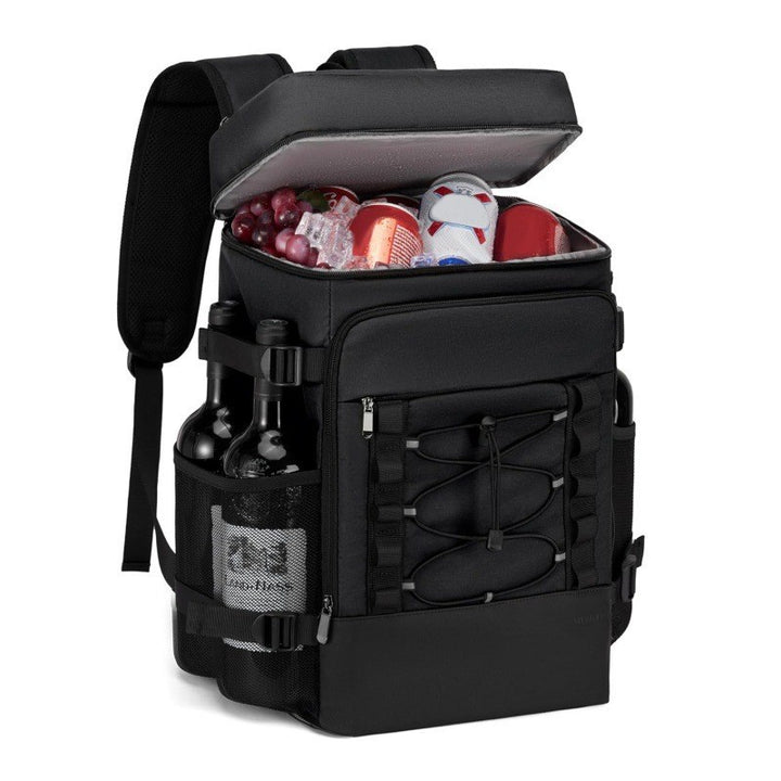 Cool backpack with insulated compartments and bottle holders Bowlift