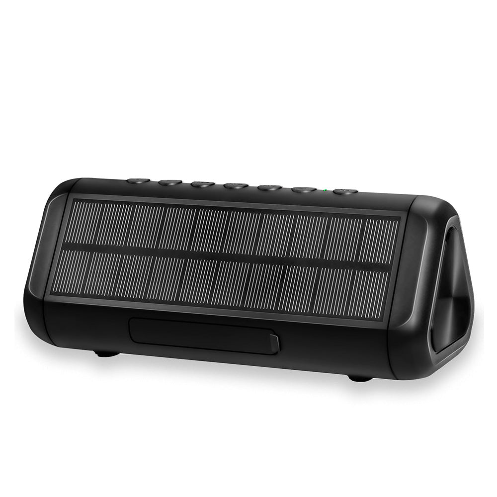 Portable Bluetooth speaker with solar charging function Bowlift