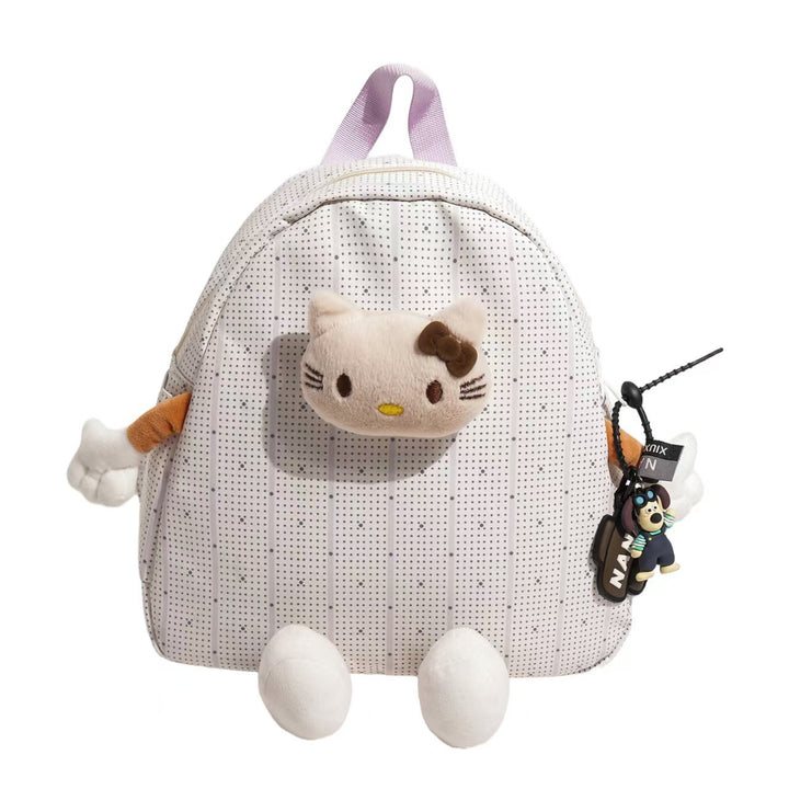 Children's Playful Plush Character Backpack Bowlift