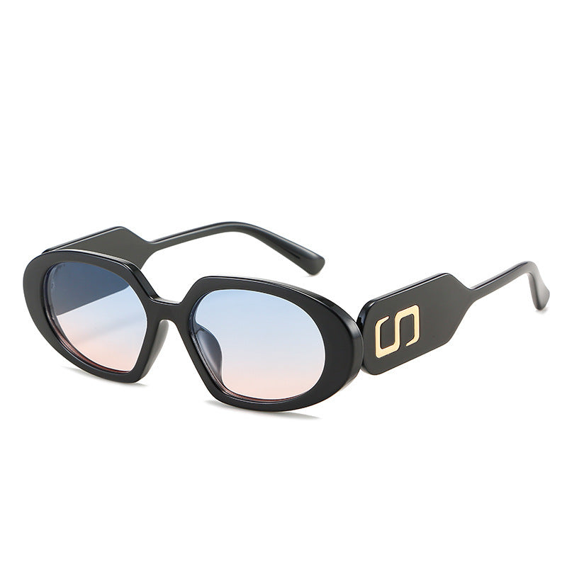 Chic Oversized Geometric Sunglasses Bowlift