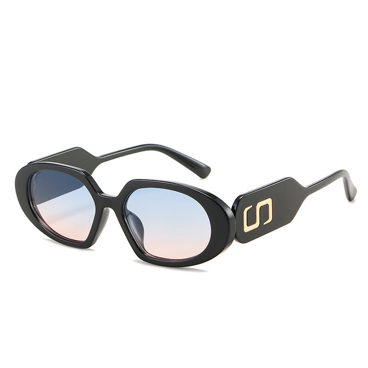 Chic Oversized Geometric Sunglasses Bowlift