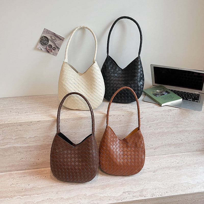WoWoven Leather Hobo Bag Bowlift