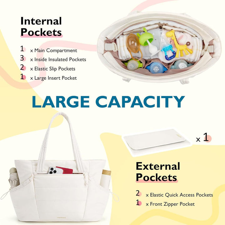Polyurethane handbag with removable organizer Bowlift