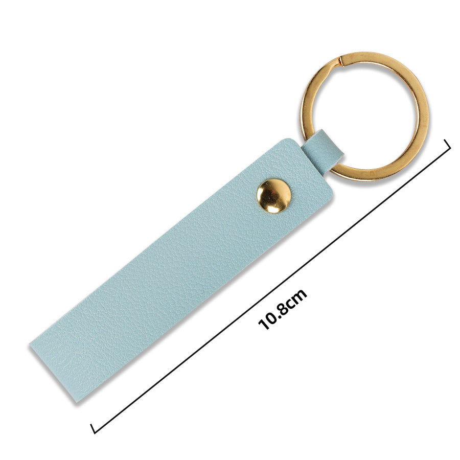 Unisex keychain made of high-quality synthetic leather with a sturdy loop Bowlift