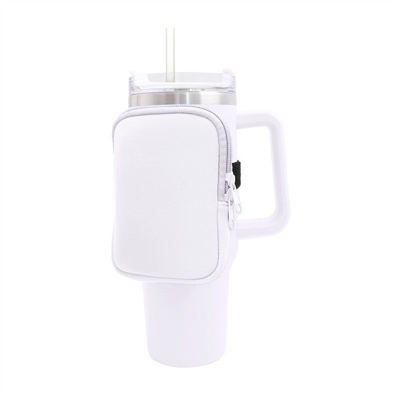 Ladies Portable Insulated Bottle with Practical Shoulder Strap Bowlift