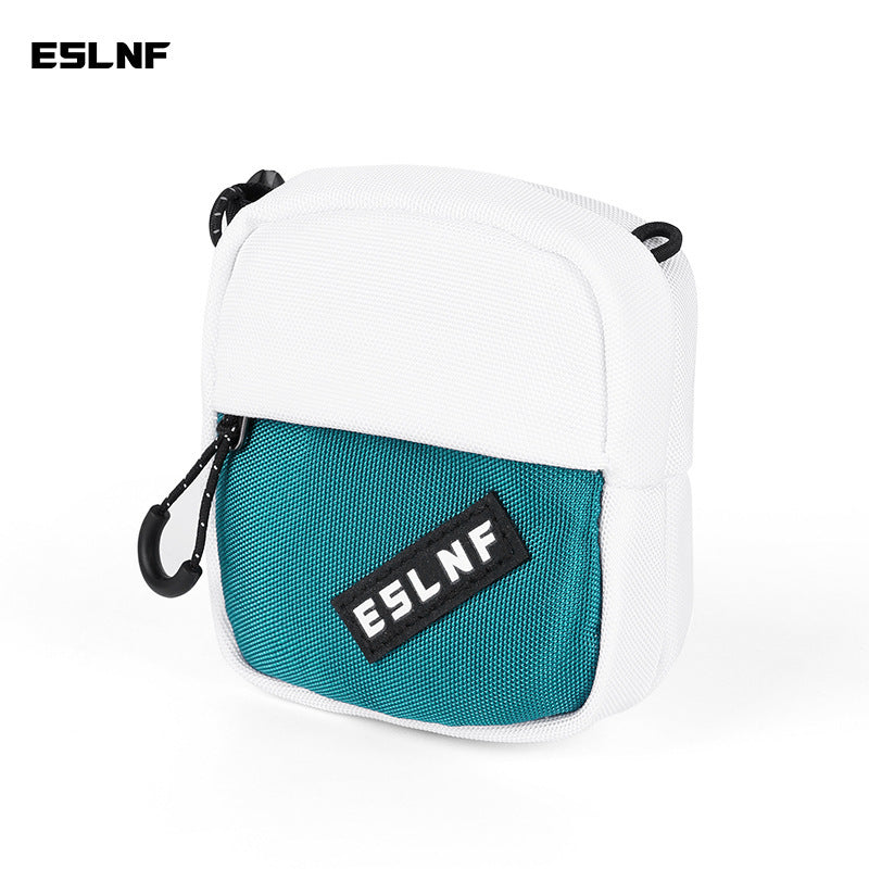 compact double-zip travel toiletry and tech organizer pouch Bowlift