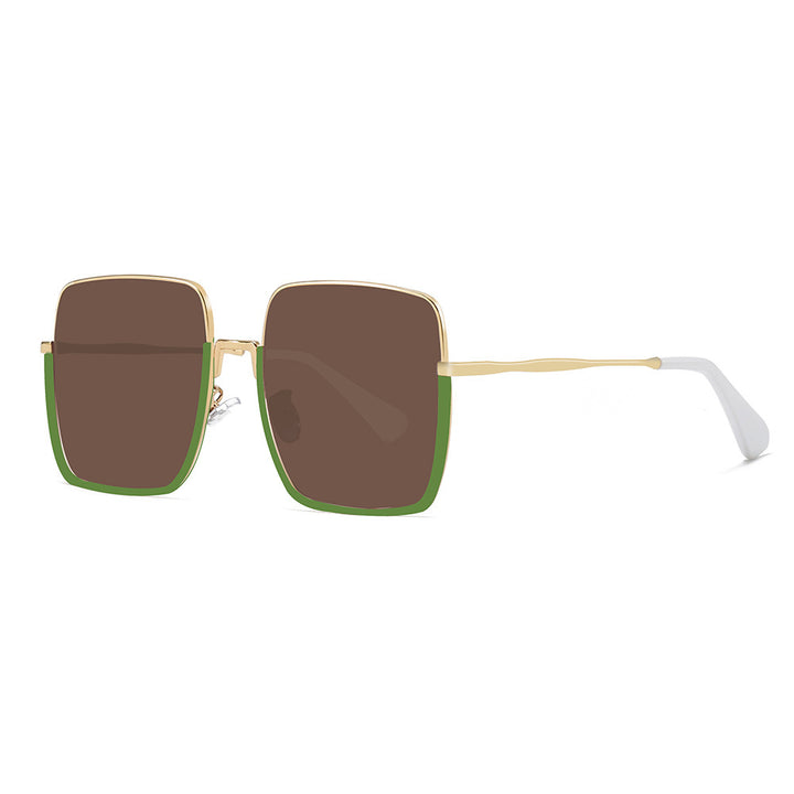 Women's luxury sunglasses with stylish square frame and UV protection Bowlift