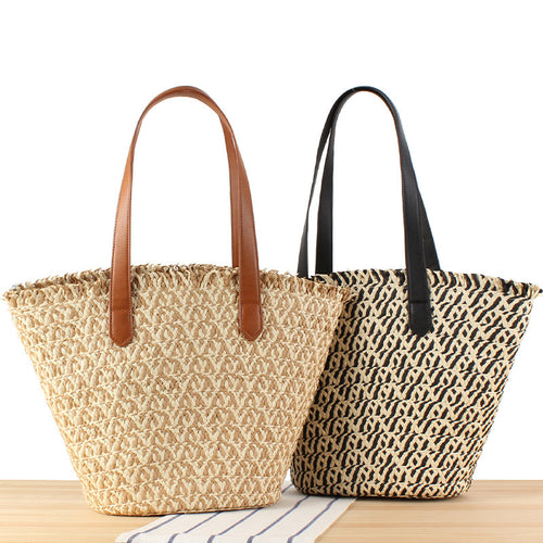 Elegant Basket Bag with Fine Pattern Bowlift