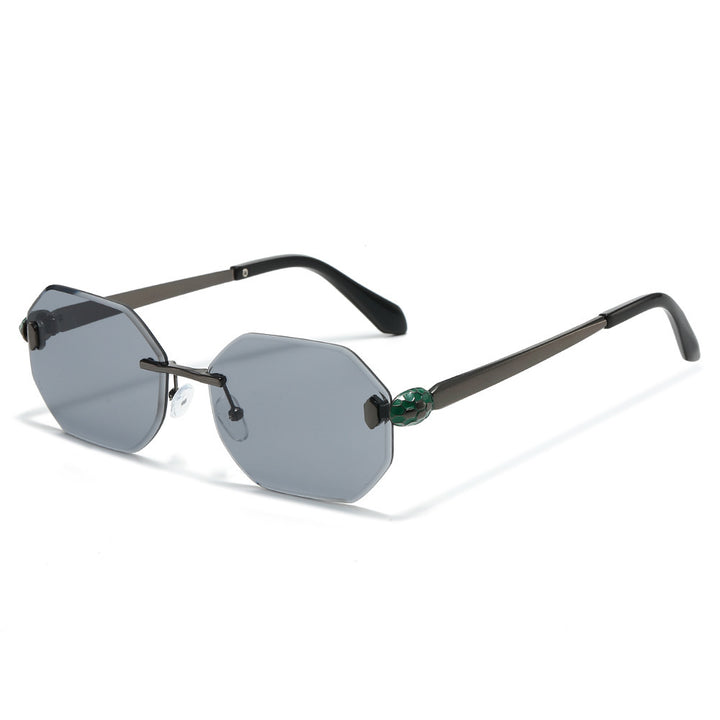 Avant-Garde Geometric Sunglasses Bowlift