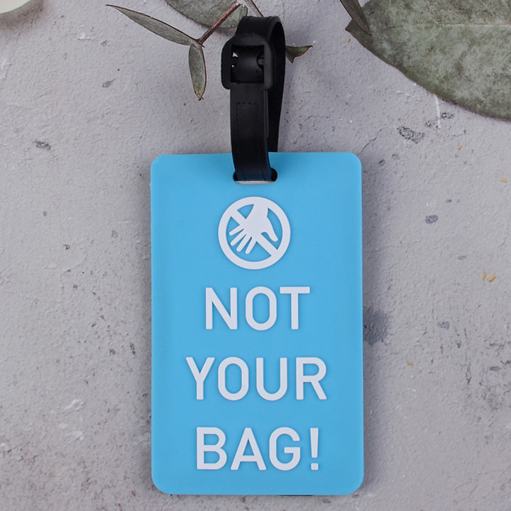 Motivational Travel Luggage Tag Bowlift