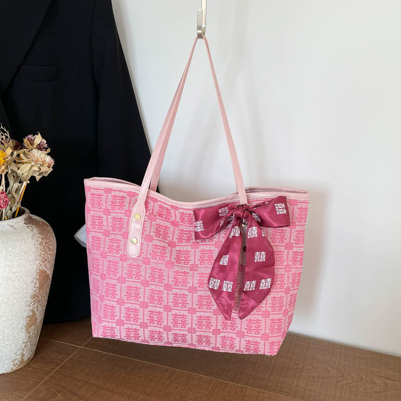 WoStylish Embroidered Tote Bag Bowlift