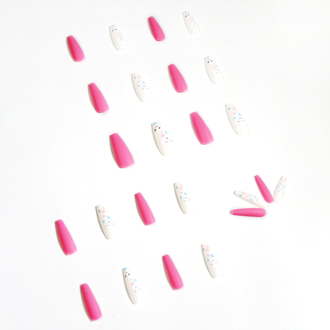 Artful Nail Art with Cute Cloud and Heart Designs Bowlift