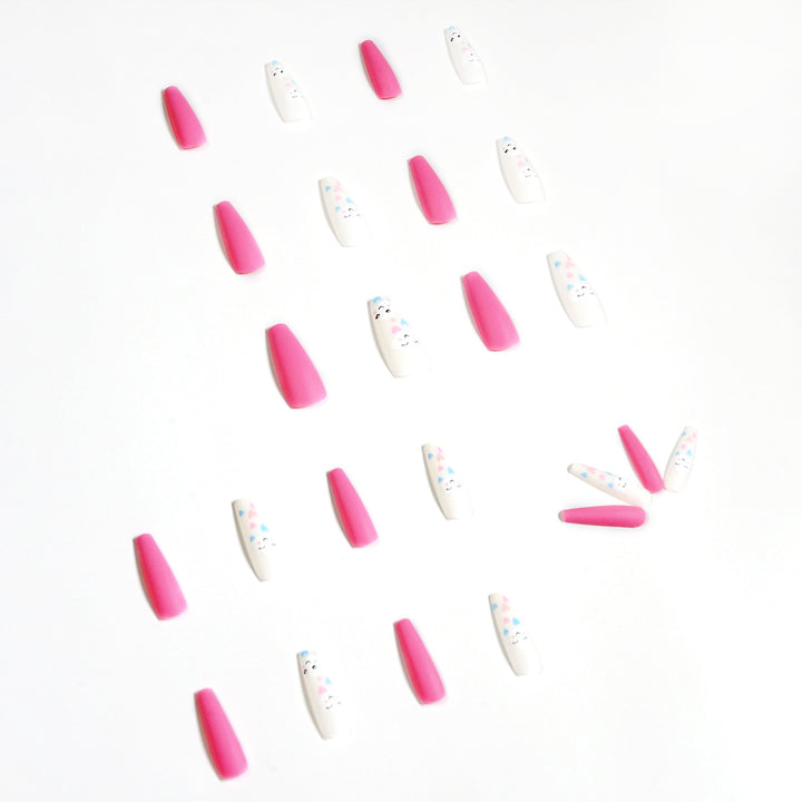 Artful Nail Art with Cute Cloud and Heart Designs Bowlift