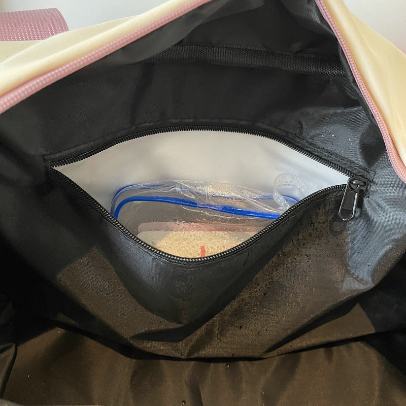 Sporty Tote Bag With Innovative Compartment System Bowlift