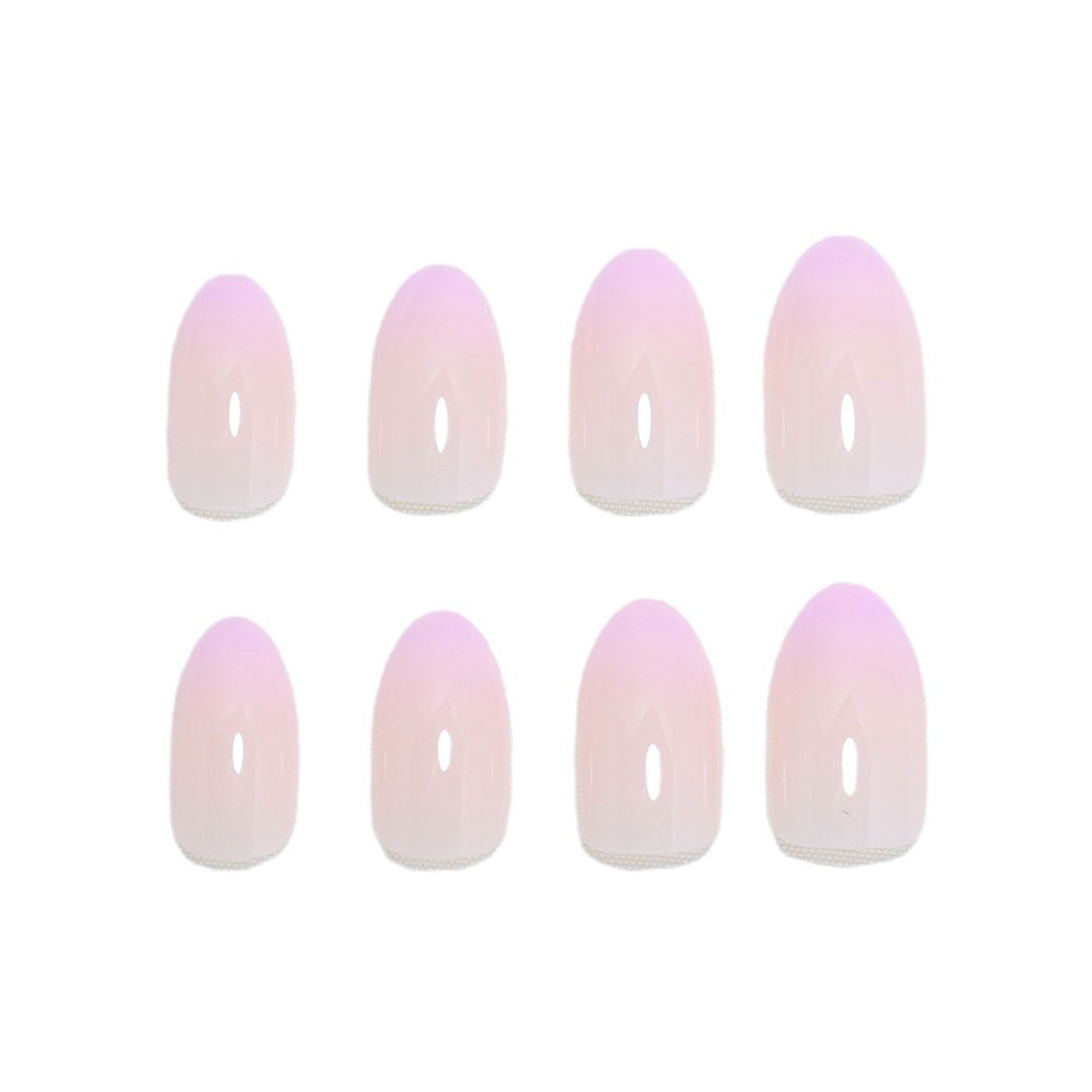 Ombre Press-On Nail Set Bowlift