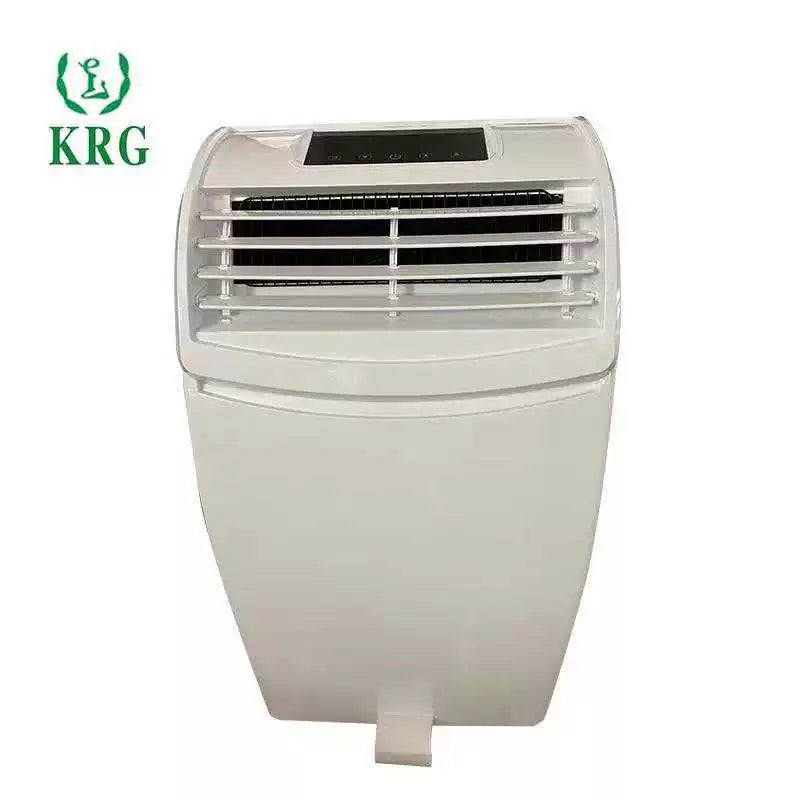 Unisex One Size mobile room cooling unit with automatic evaporative dehumidifier programmable digital thermostat Bowlift