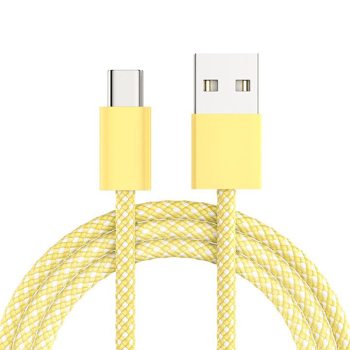 Braided USB-C to USB-A Fast-Charge Durable Nylon Cable Bowlift