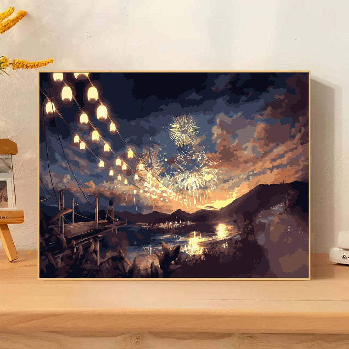 Scenic Landscape Art Canvas Print Bowlift