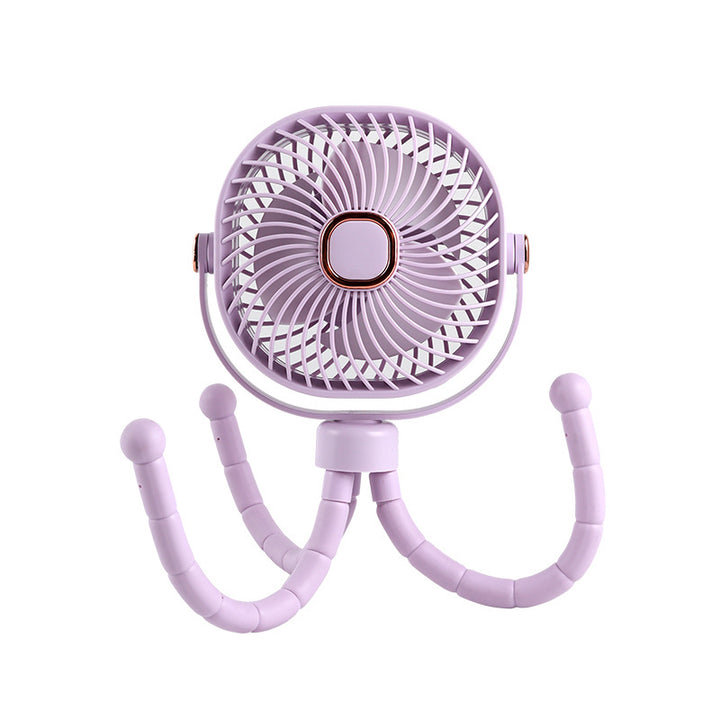 Unisex Mini-Portable Fan with Flexible Mount Bowlift