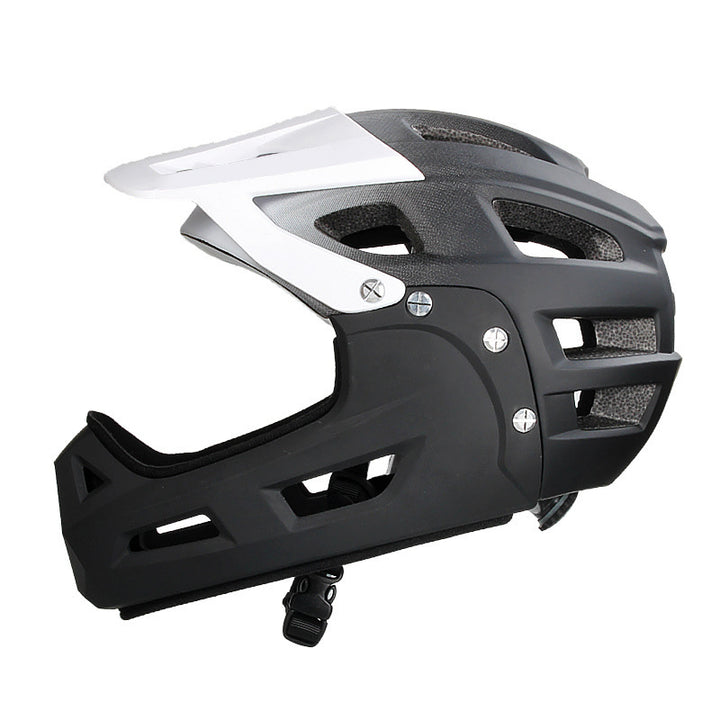 Full-Face Mountain Biking Helmet Bowlift