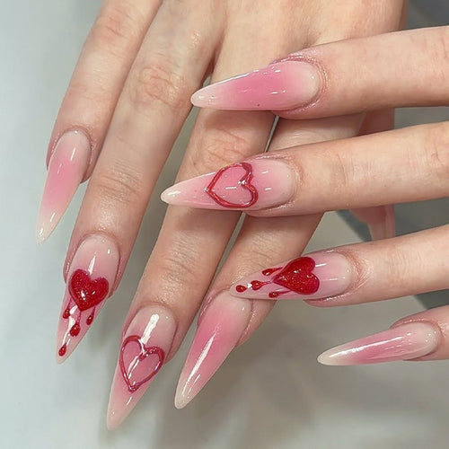 Artistic Press-On Nail Tips Bowlift