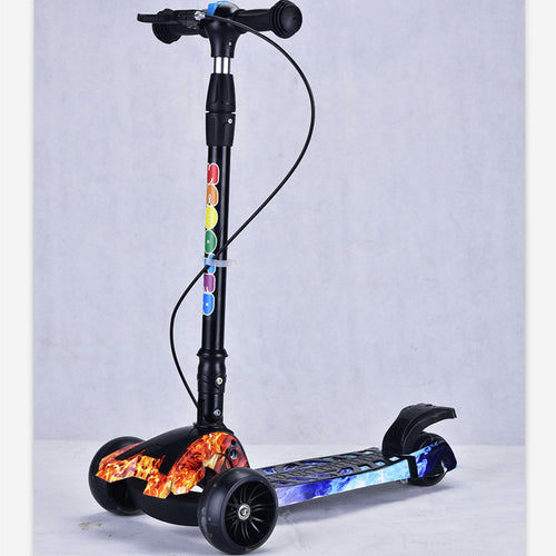 Adjustable Height Kick Scooter Bowlift