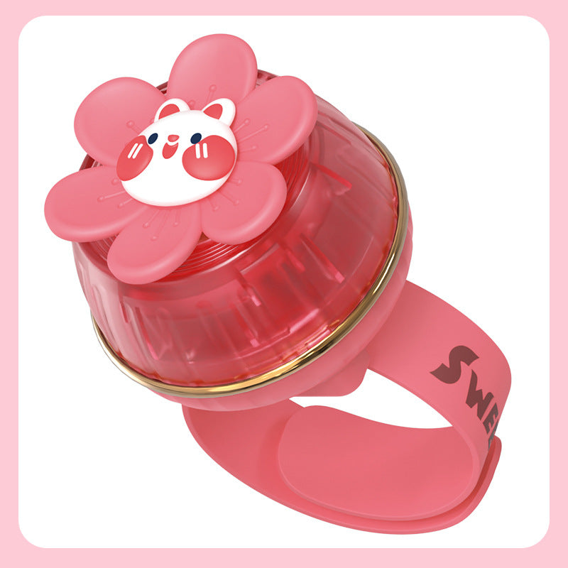 Unisex portable hand fan in flower design Bowlift