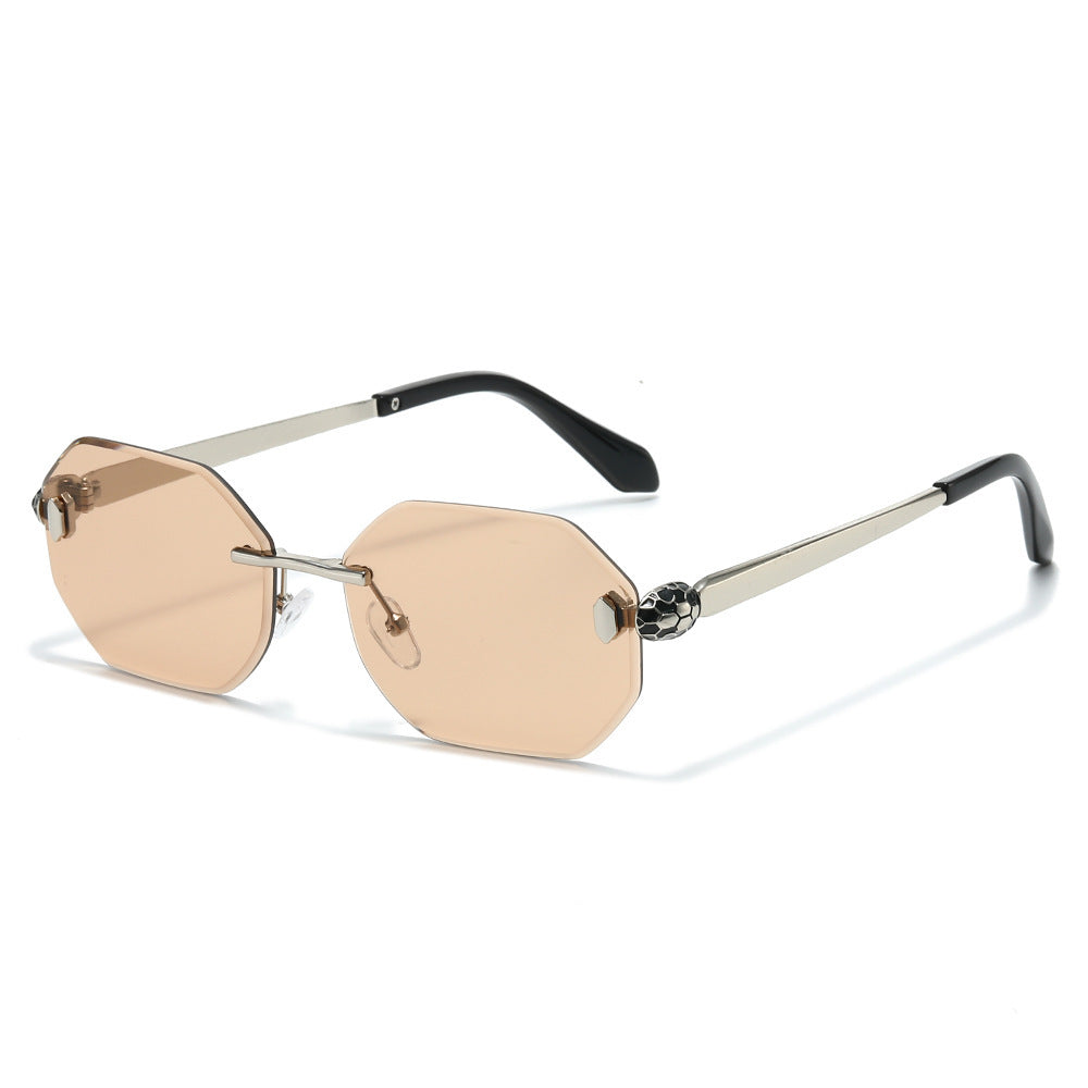 Avant-Garde Geometric Sunglasses Bowlift