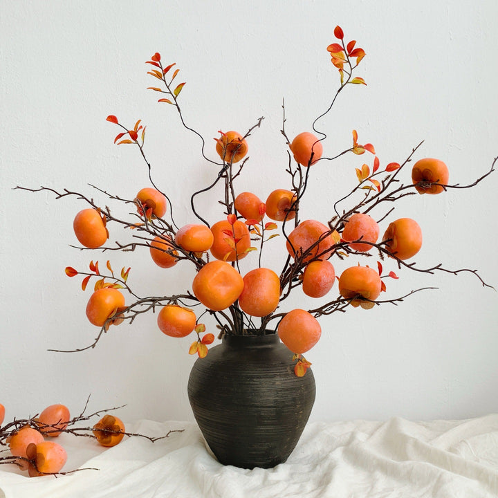 Decorative Persimmon Branch