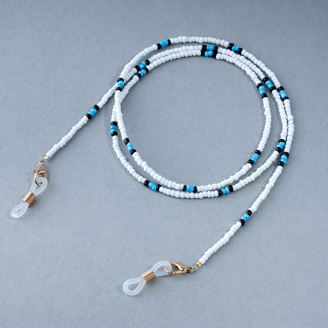 Stylish Beaded Eyewear Chain Holder Bowlift