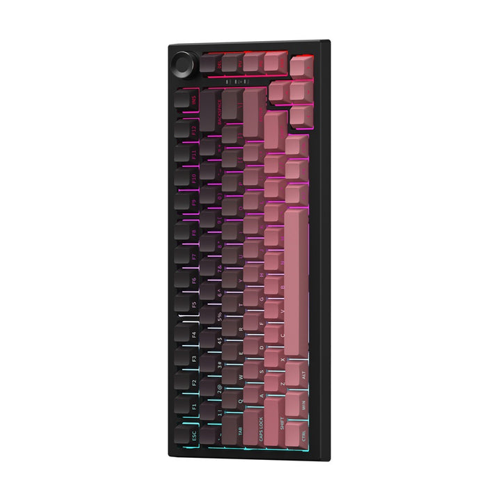 Gaming keyboard with individually customizable RGB backlighting Bowlift