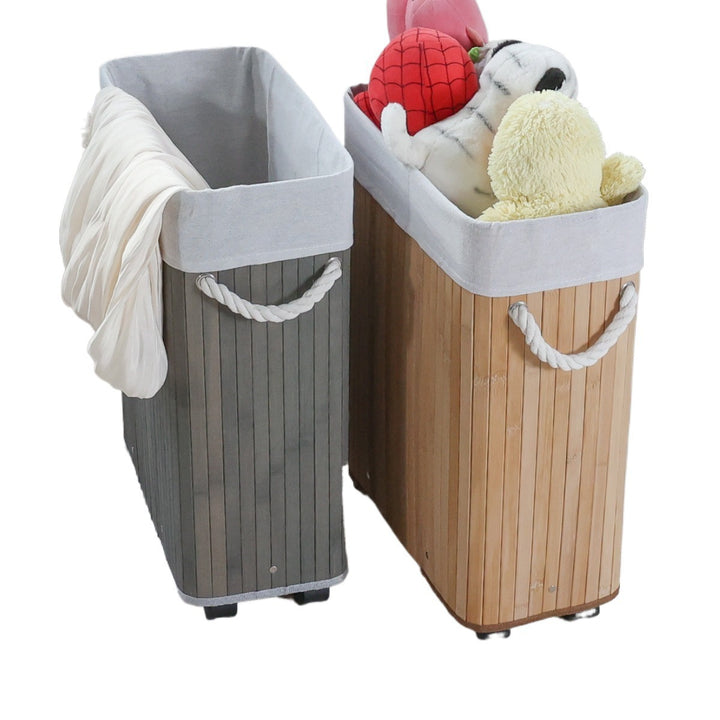 More modern laundry basket with practical movement system Bowlift