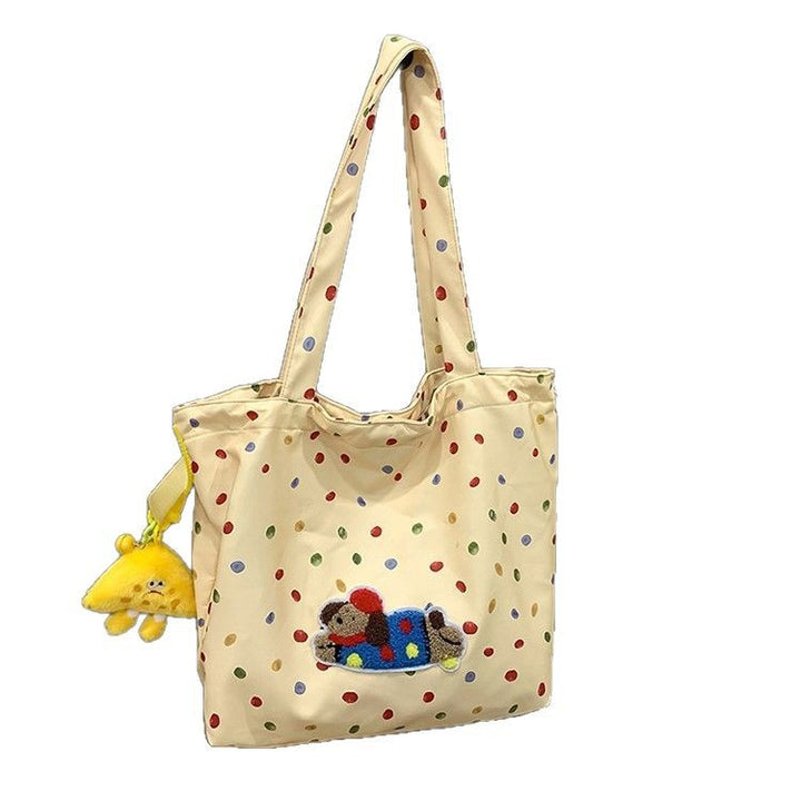 Fun-Themed Spacious Tote Bag Bowlift