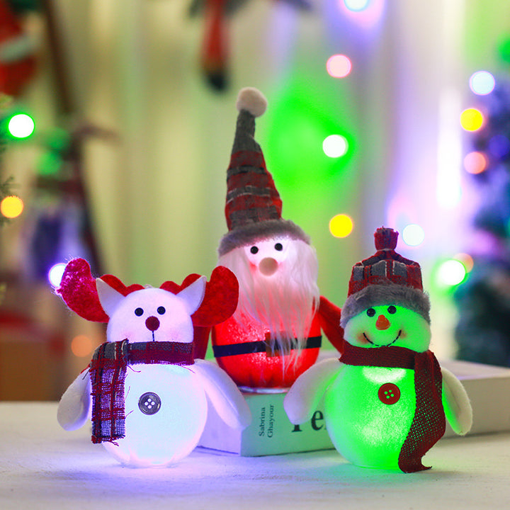 Decorative Santa Claus Figure Bowlift