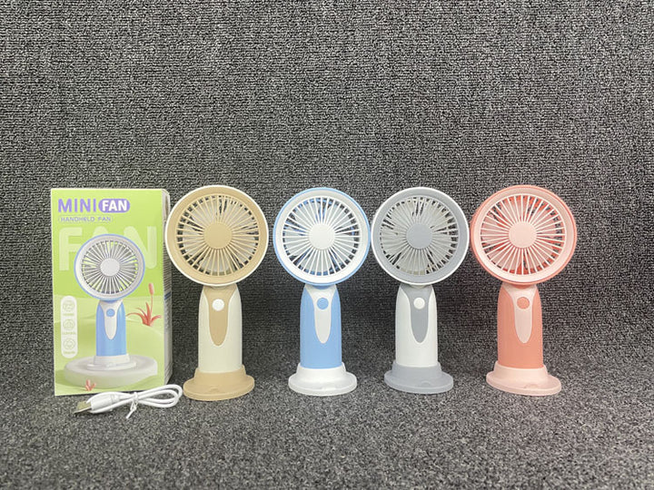 Unisex Portable Mini Hand Fan with USB Charging Function and Ergonomic Grip Bowlift
